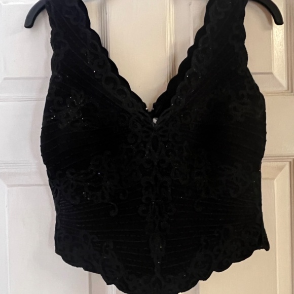 Tadashi sparkle halter size medium - Picture 7 of 8